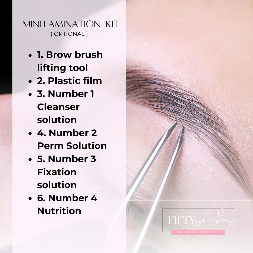 Brow Lamination Including Shaping & Tinting