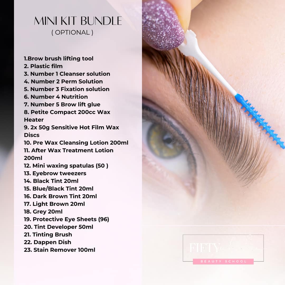 Brow Lamination Including Shaping & Tinting